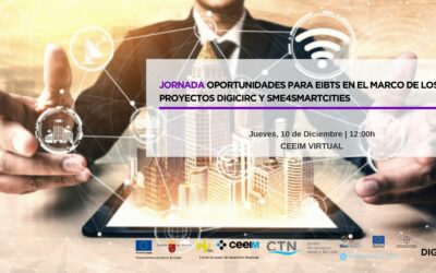 Jornada para EiBTs en el marco de los proyectos DigiCirc y SME4SMARTCITIES