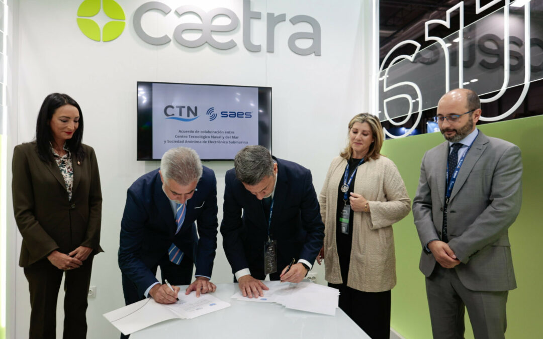 CTN y SAES trabajarán por la innovación tecnológica sostenible en el sector naval y la protección del medio marino